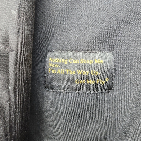 Black Sweatshirt with Peacock and Floral Design - Picture 9 of 11